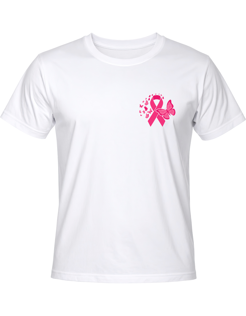 Cancer Ribbon Butterfly