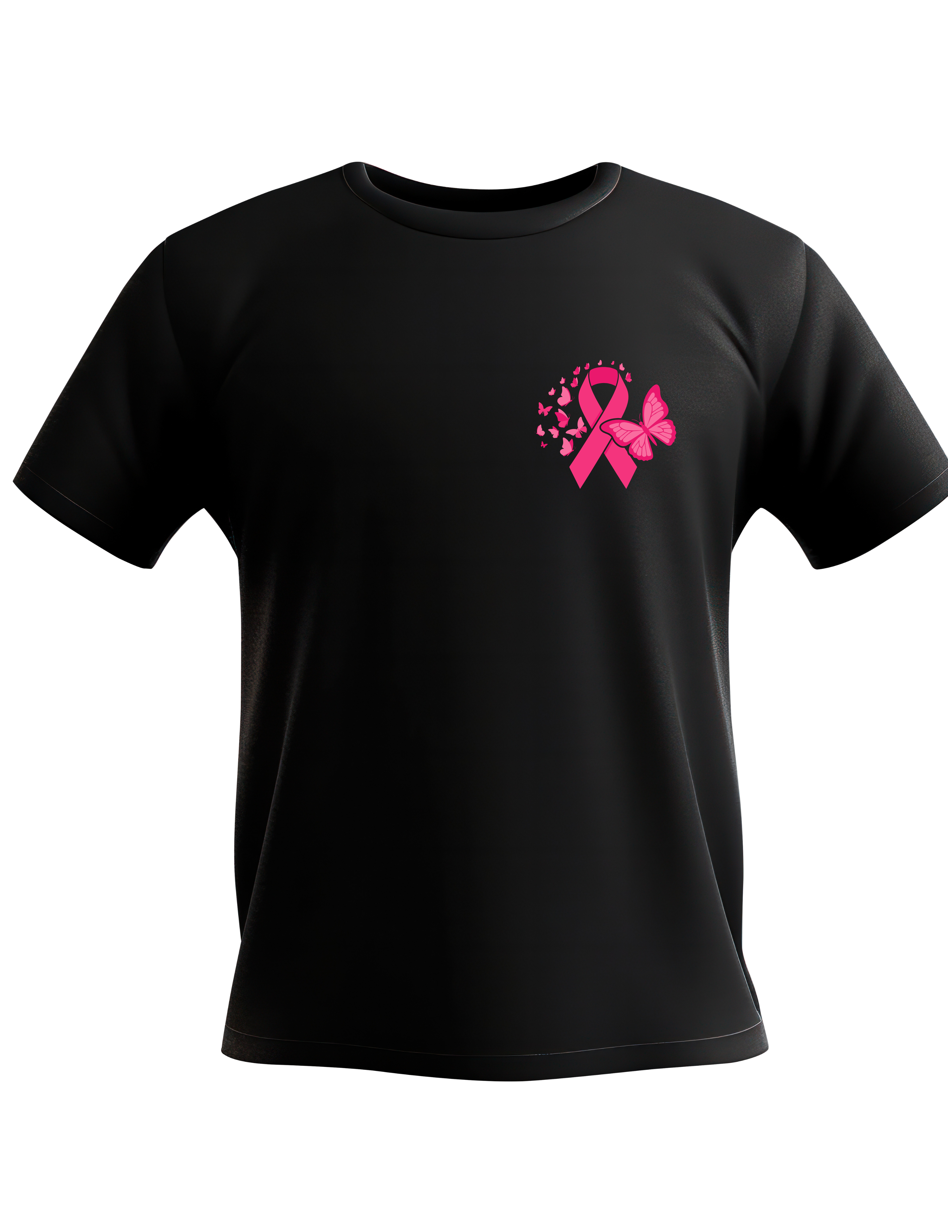 Cancer Ribbon Butterfly