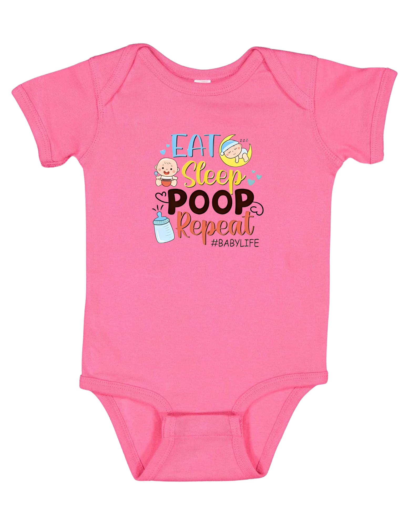 Eat Sleep Poop Repeat #Babylife