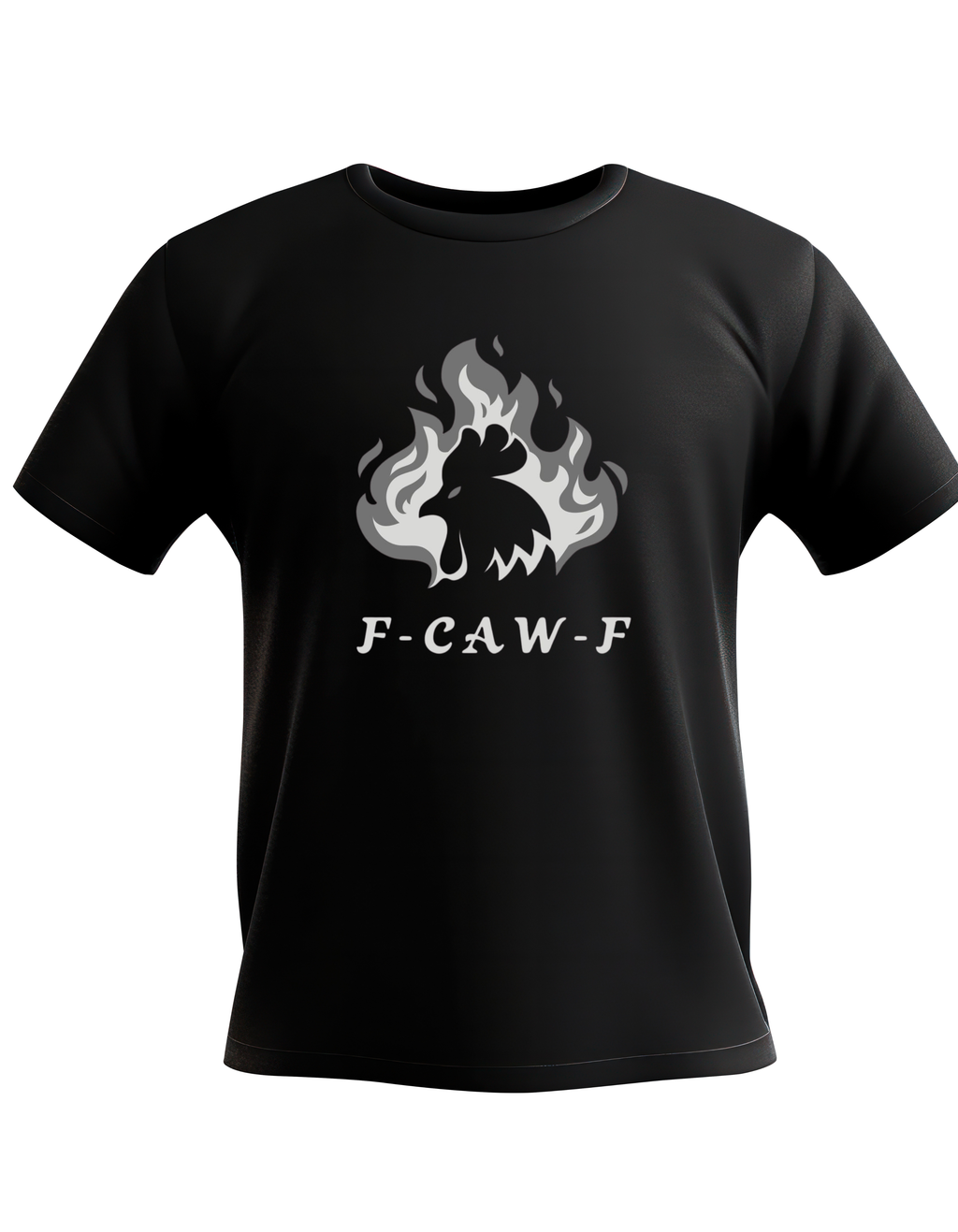 F-CAW-F Gray Flame Rooster