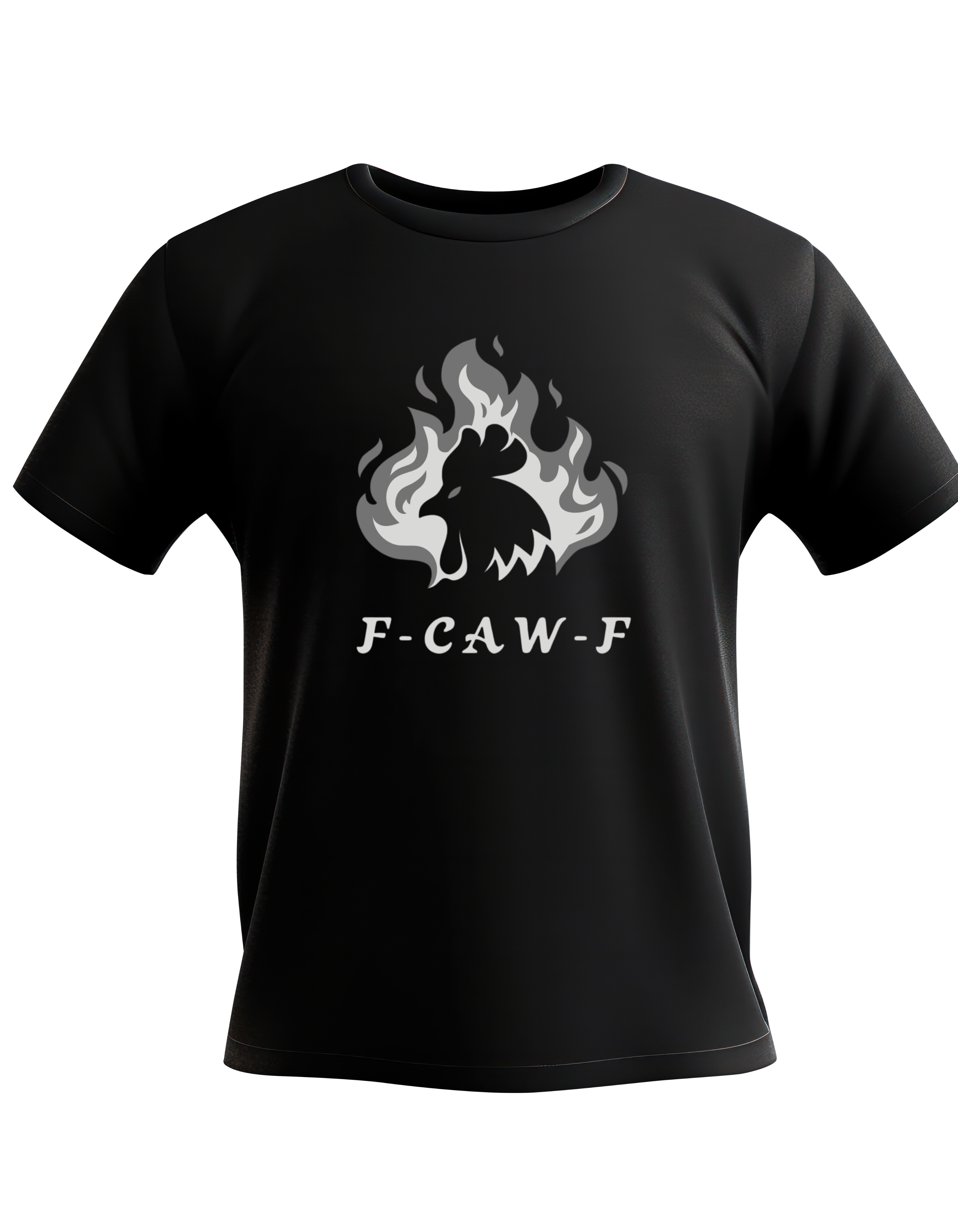 F-CAW-F Gray Flame Rooster