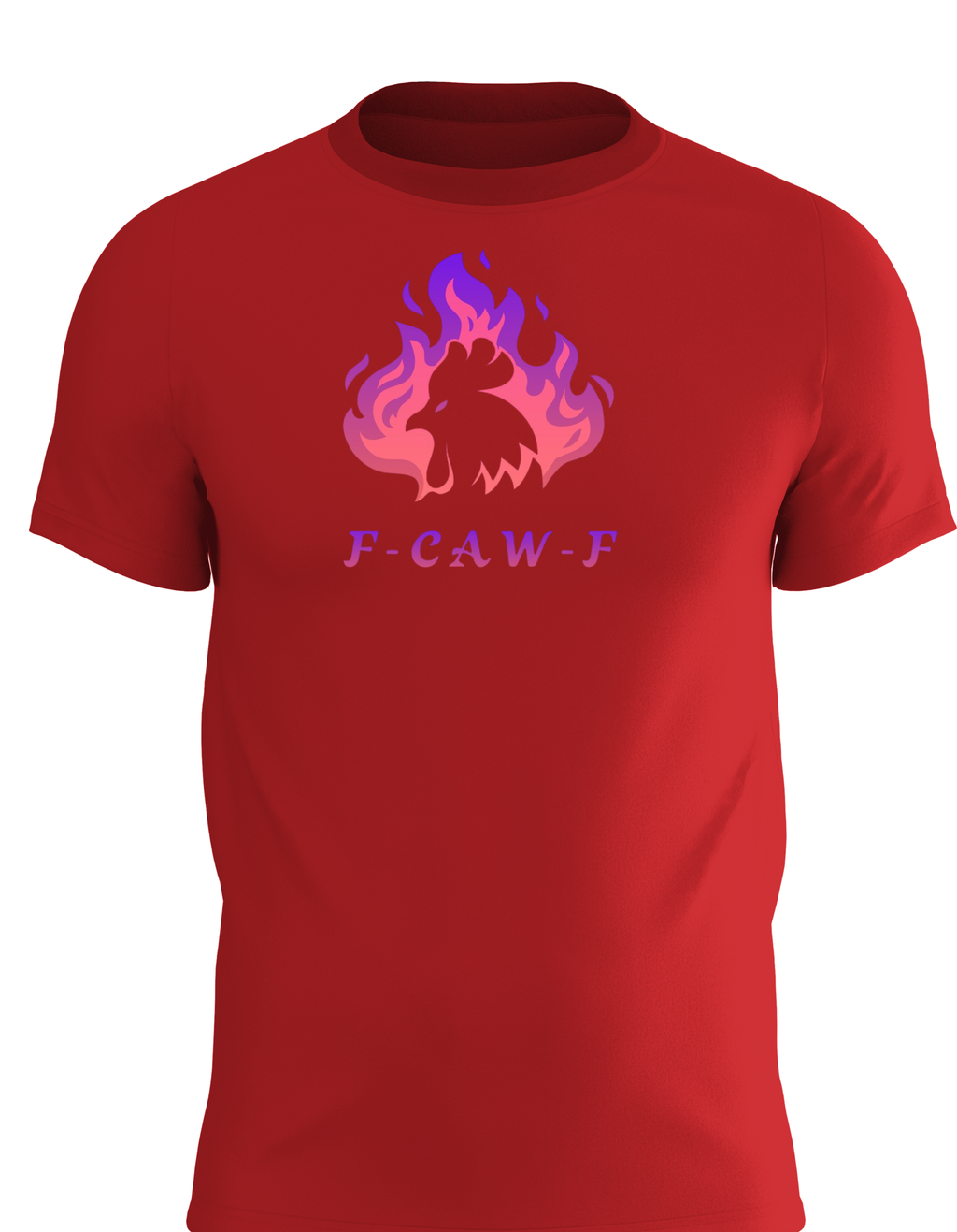 F-CAW-F Purple Flame Rooster
