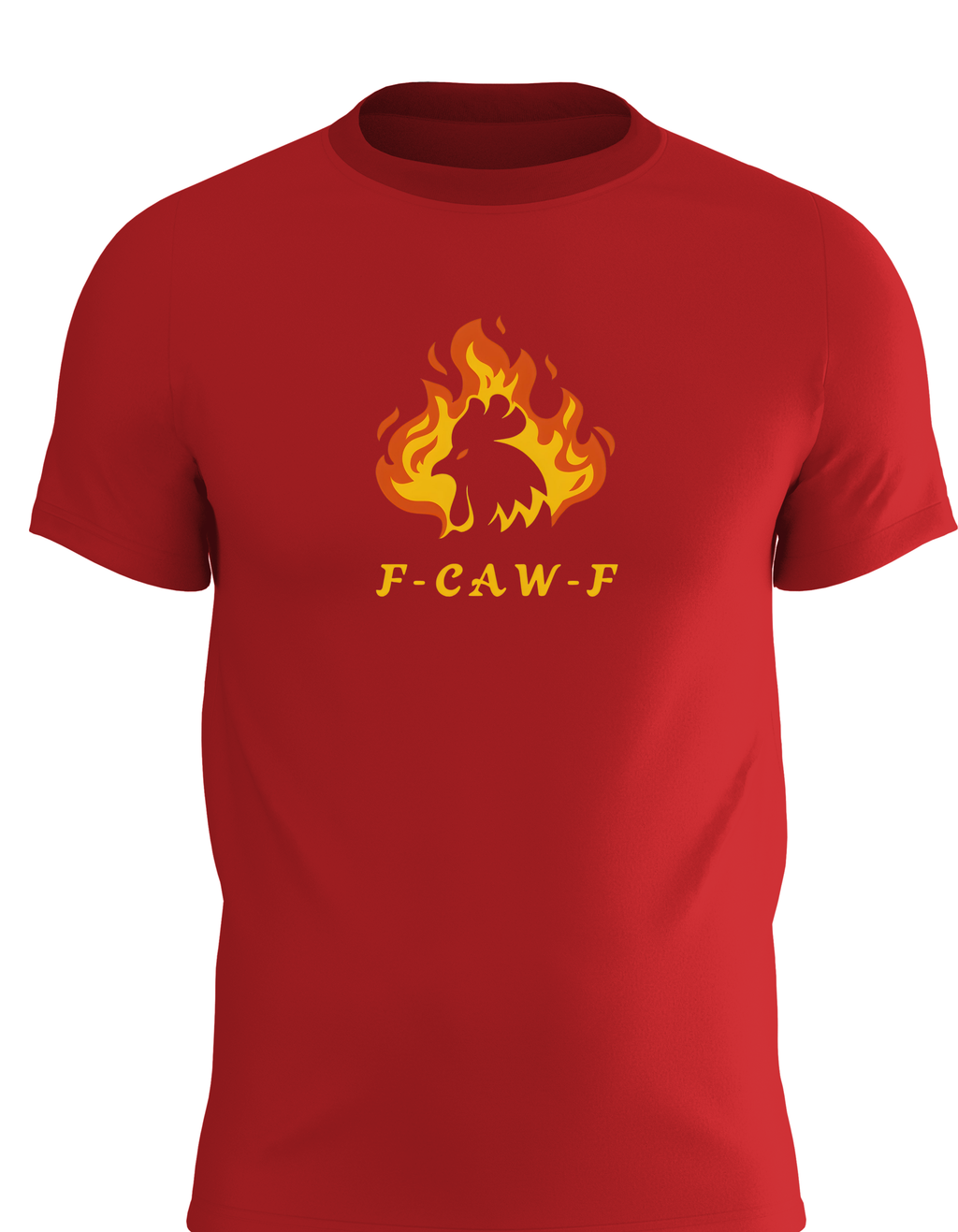 F-CAW-F Red Flame Rooster