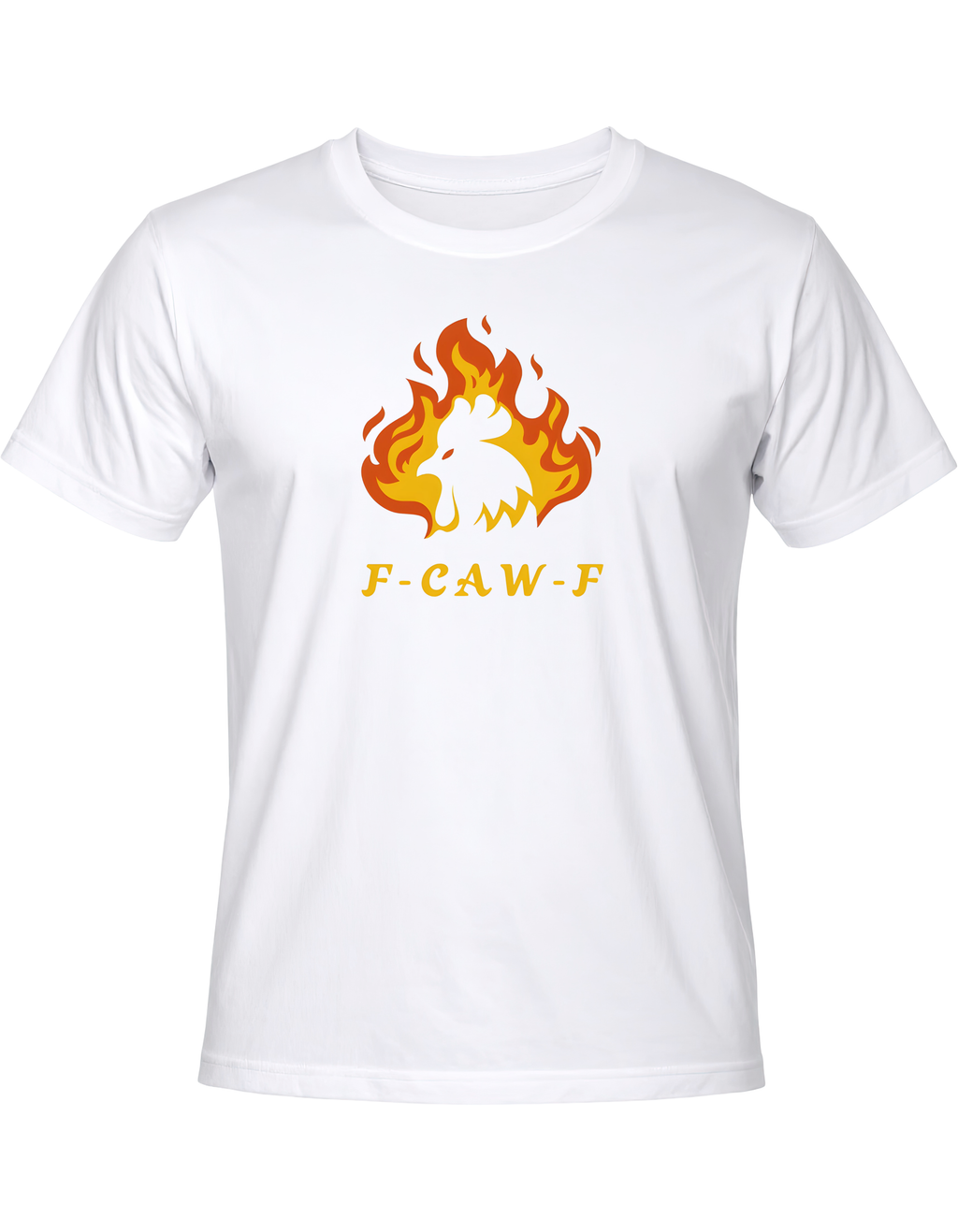 F-CAW-F Red Flame Rooster