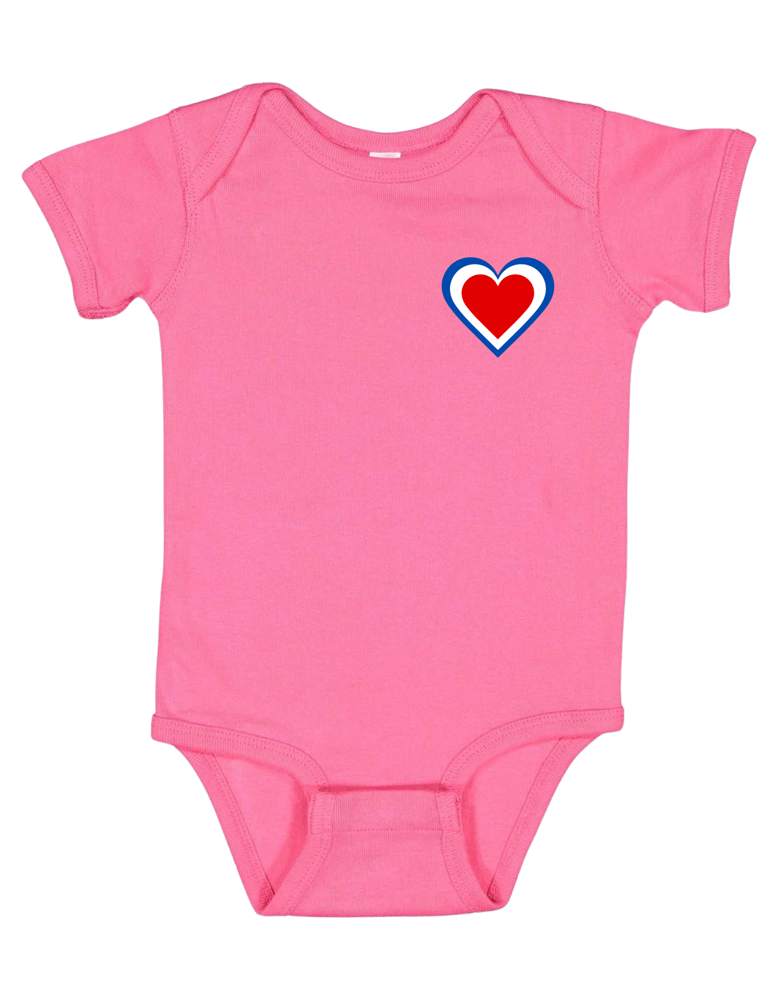 Red White Blue Heart