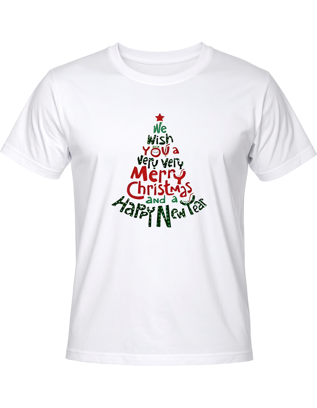 Tree Of Words Christmas